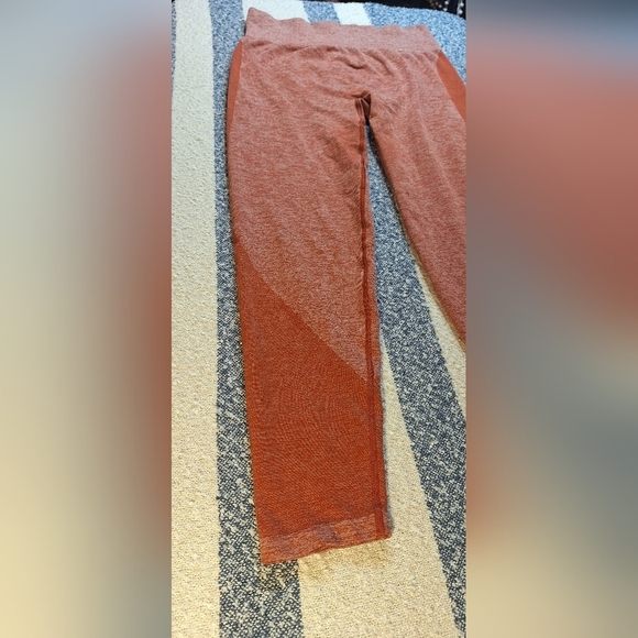 Victoria secret VS Pink seamless cinnamon leggings size large - Picture 5 of 12